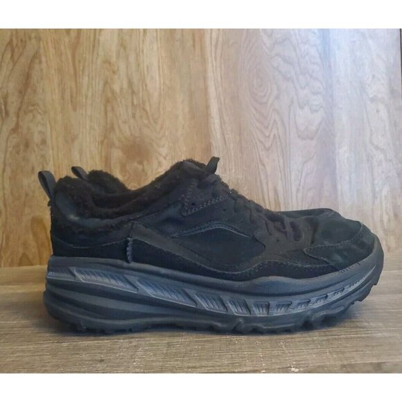 UGG Spill Seam Sneakers Mens Size 10 Black Suede - Picture 1 of 12